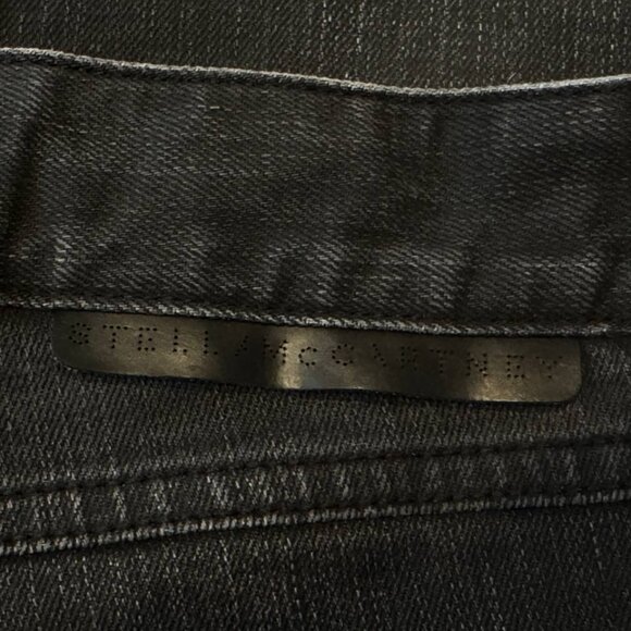 Stella McCartney Women Black Jeans Size 30 – Made in Italy - Picture 4 of 9